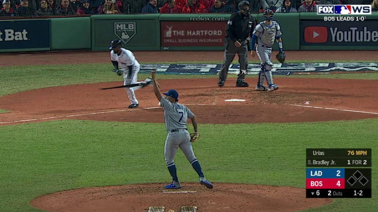 Urias finishes off perfect frame